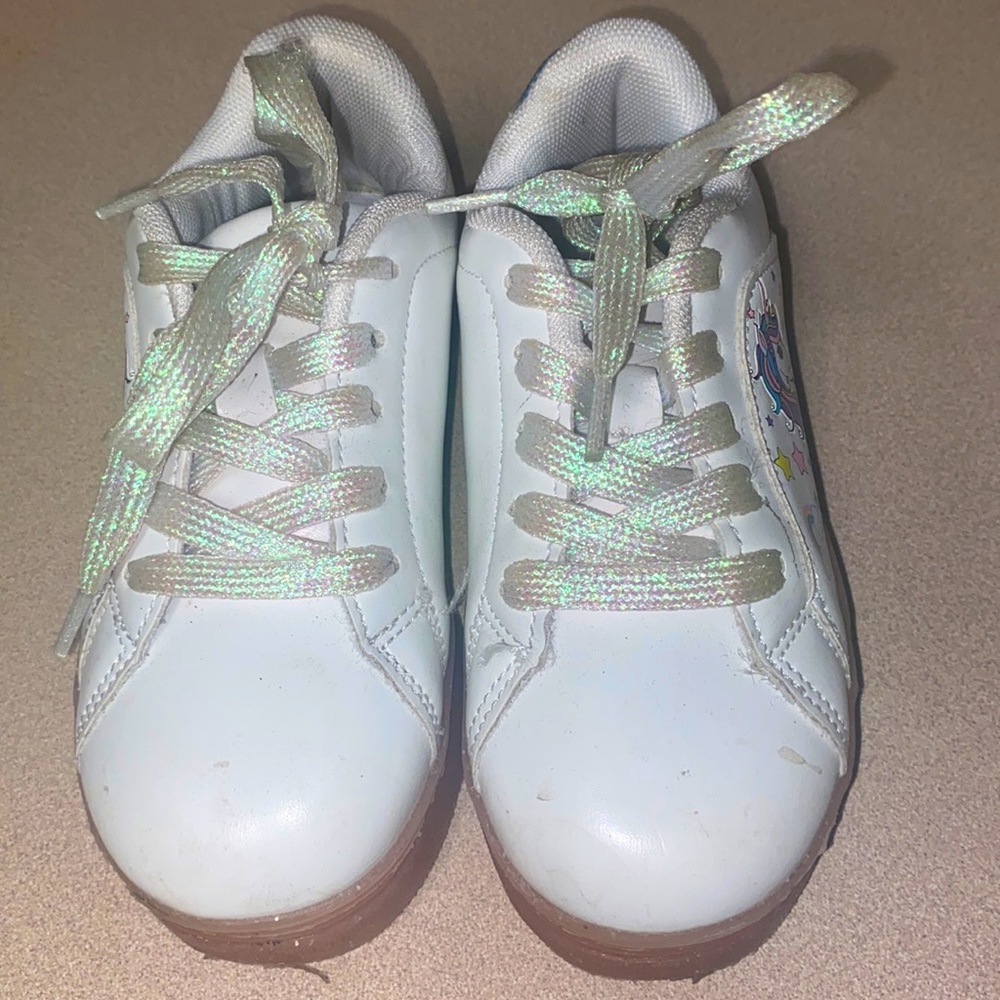 Cutee Unicorn Shoes Toddler Girl size 11